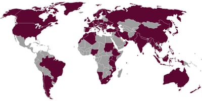 Катар авиокомпании дестинации мапа